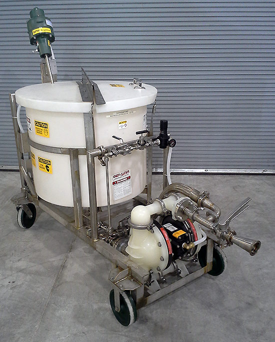 Brine Cart with Pump and Agitator